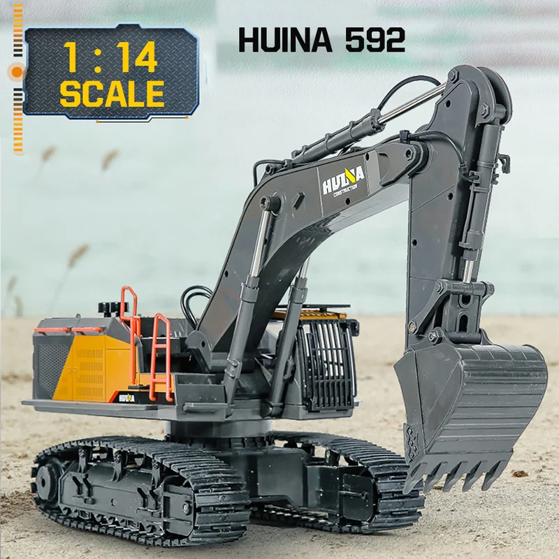 Игрушечный экскаватор Huina 592 на радиоуправлении, 22 канала, экскаватор из сплава 1/14, 2,4 ГГц, автомобиль с дистанционным управлением, модель эле...
Игрушечный экскаватор Huina 592 на радиоуправлении, 22 канала, экскаватор из сплава 1/14, 2,4 ГГц, автомобиль с дистанционным управлением, модель эле...