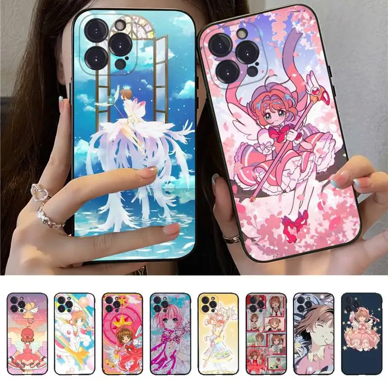 CardCaptor Sakura Phone Case For iPhone 14 13 12 Mini 11 Pro XS Max X XR SE 6 7 8 Plus Soft Silicone Cover
CardCaptor Sakura Phone Case For iPhone 14 13 12 Mini 11 Pro XS Max X XR SE 6 7 8 Plus Soft Silicone Cover