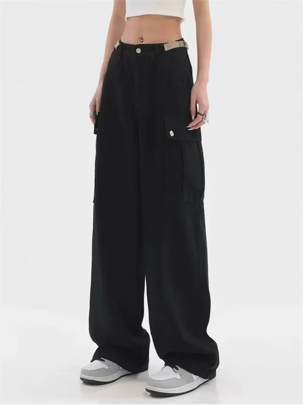 Cargo Pants Women 2023 Fashion Vintage Casual Straight Pants Women Chic Loose Wide Leg Pants Women Full Length Pants
Cargo Pants Women 2023 Fashion Vintage Casual Straight Pants Women Chic Loose Wide Leg Pants Women Full Length Pants