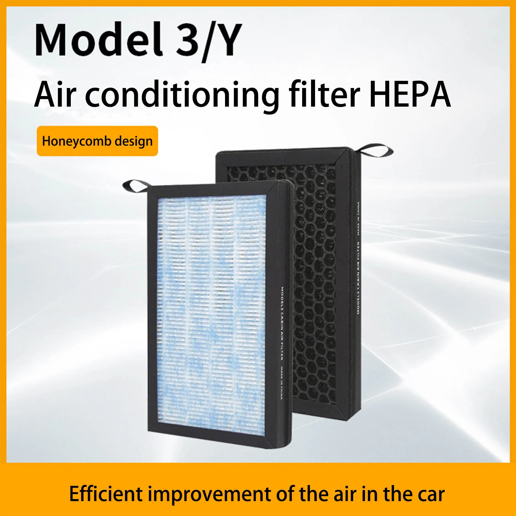 Tesla Model Y 3 Activated Carbon Air Conditioning Filter Replacement Accessoires
Tesla Model Y 3 Activated Carbon Air Conditioning Filter Replacement Accessoires