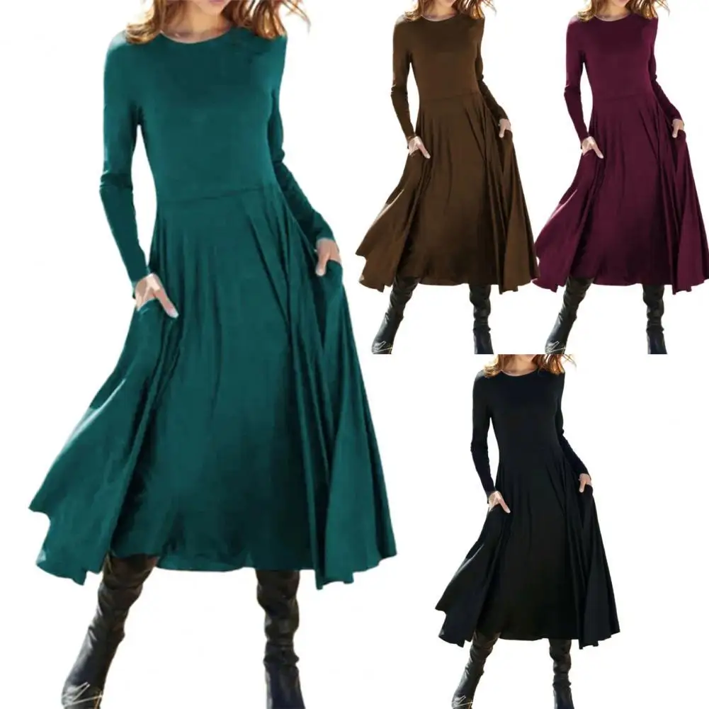 Trendy Women Dress A-line Patchwork Girl Dress Leisure Spring Dress
Trendy Women Dress A-line Patchwork Girl Dress Leisure Spring Dress
