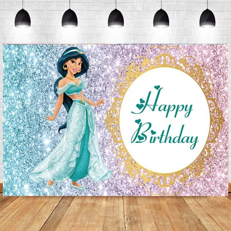 Disney Jasmine Photo Backdrop Girls Happy Birthday Party Aladdin Castle Photograph Background Banner Decoration Studio Prop
Disney Jasmine Photo Backdrop Girls Happy Birthday Party Aladdin Castle Photograph Background Banner Decoration Studio Prop