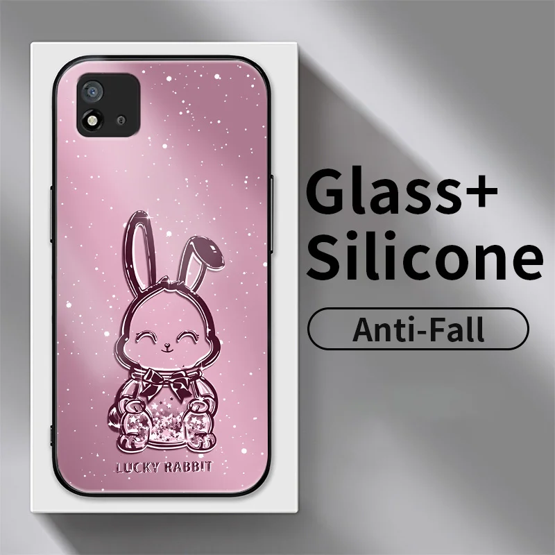 Metallic Bunny Glass Case for Realme C20 C20A C11 2021 C21 C21Y C3 C3i C30 C30S C31 C33 C35 Narzo 50A Prime Phone Case Cover
Metallic Bunny Glass Case for Realme C20 C20A C11 2021 C21 C21Y C3 C3i C30 C30S C31 C33 C35 Narzo 50A Prime Phone Case Cover