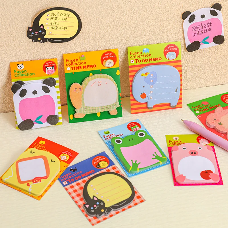 Lovely Animal Paper Memo Pad Cute Sticky Notes Bookmark Point Marker Sticker Office Kawaii School Supplies Korean Stationery
Lovely Animal Paper Memo Pad Cute Sticky Notes Bookmark Point Marker Sticker Office Kawaii School Supplies Korean Stationery