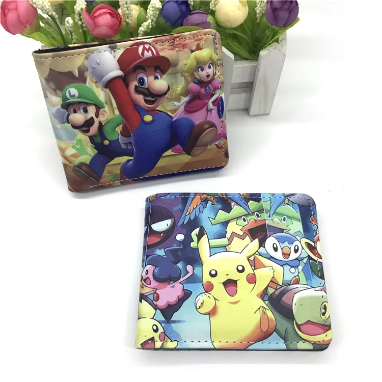 Anime Mario Wallet Short Elf Baby Pikachu Coin Purse Captain America Card Holder Student
Anime Mario Wallet Short Elf Baby Pikachu Coin Purse Captain America Card Holder Student