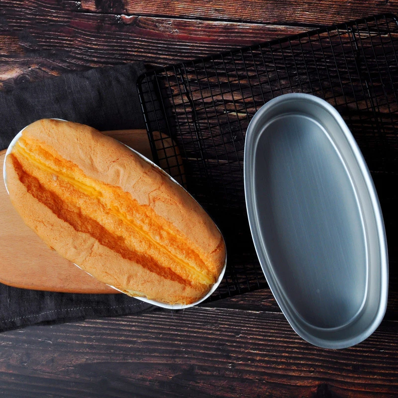 Oval Egg Shape Aluminium Alloy Metal Cheese Pan Mousse Cake Mold Bread Moulds Tart Holder Pudding Jelly Tin kitchen baking tools
Oval Egg Shape Aluminium Alloy Metal Cheese Pan Mousse Cake Mold Bread Moulds Tart Holder Pudding Jelly Tin kitchen baking tools