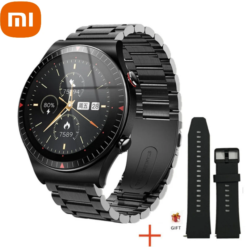 Xiaomi New Bluetooth Call Smart Watch 4G ROM Men Local Music Heart Rate Fitness Tracker Smartwatch for Phone Relogio Masculino
Xiaomi New Bluetooth Call Smart Watch 4G ROM Men Local Music Heart Rate Fitness Tracker Smartwatch for Phone Relogio Masculino