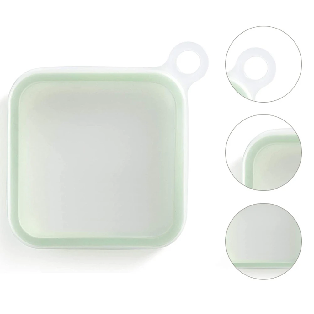 Reusable Silicone Sandwich Case Portable Sandwich Toast Bento Box Snack Box Student Office Worker Lunch Box Microwave Oven Safe
Reusable Silicone Sandwich Case Portable Sandwich Toast Bento Box Snack Box Student Office Worker Lunch Box Microwave Oven Safe