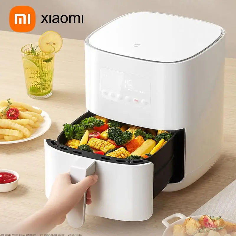 XIAOMI Smart Air Fryer 4L Mini Portable APP Voice Control Low Fat Healthy MIJIA Multifunctional Kitchen Cooking Appliances NEW
XIAOMI Smart Air Fryer 4L Mini Portable APP Voice Control Low Fat Healthy MIJIA Multifunctional Kitchen Cooking Appliances NEW