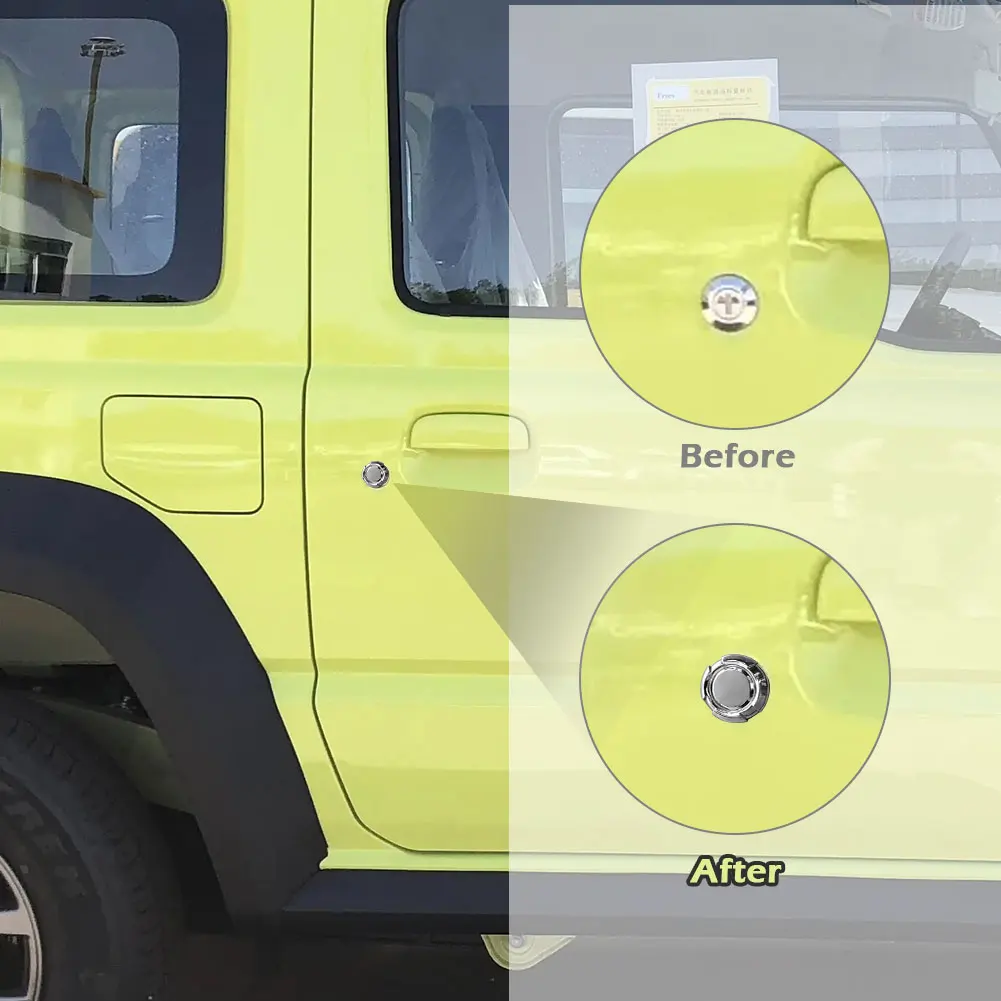 1pair Lock ABS Plastic Exterior Trim Door Key Jack Cover Easy Install Fit For JIMNY 2019 Durable Car Accessories Easy Install
1pair Lock ABS Plastic Exterior Trim Door Key Jack Cover Easy Install Fit For JIMNY 2019 Durable Car Accessories Easy Install