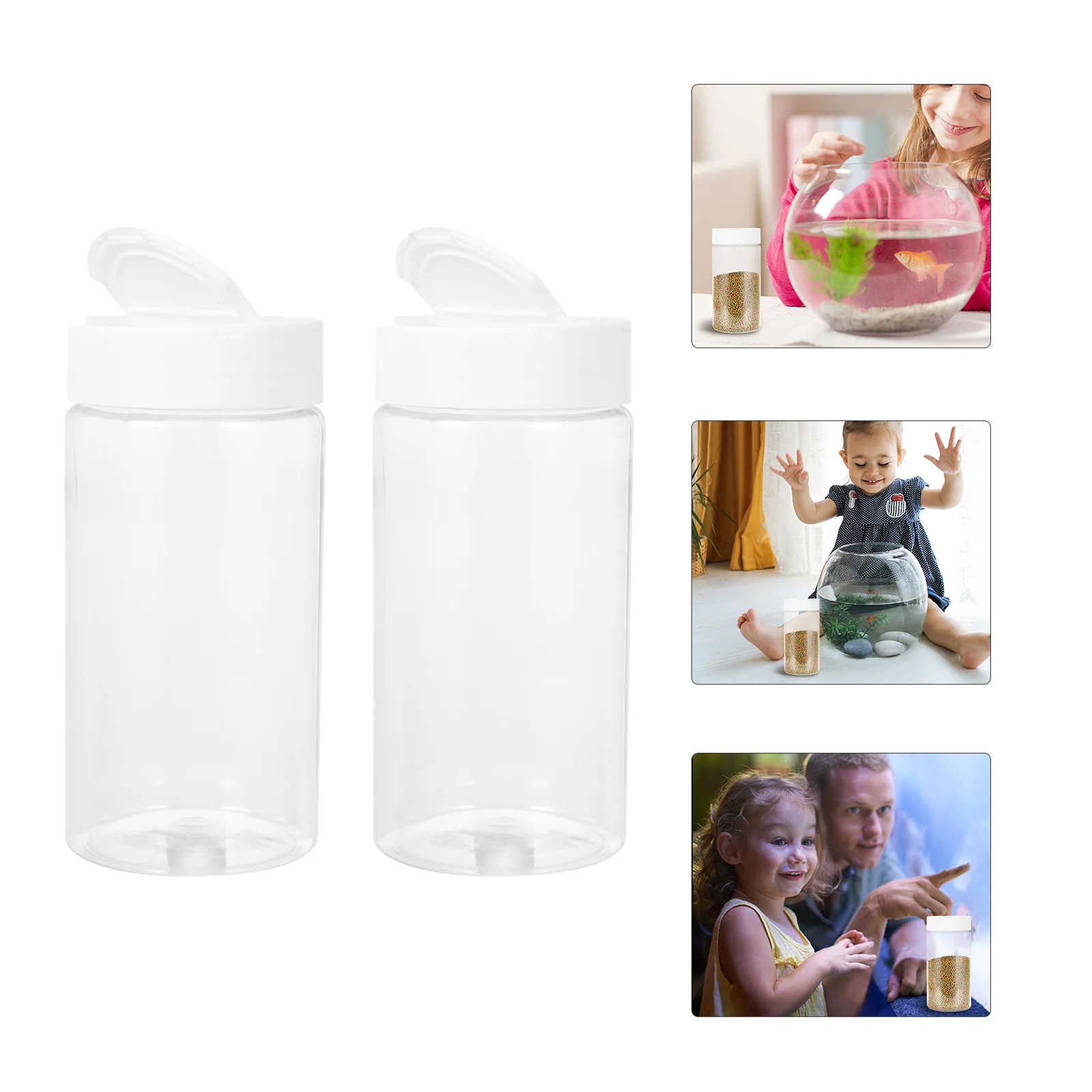 Feeding Bottles 2Pcs Transparent Holder Aquariums Feeders for Aquarium Tank Accessories
Feeding Bottles 2Pcs Transparent Holder Aquariums Feeders for Aquarium Tank Accessories