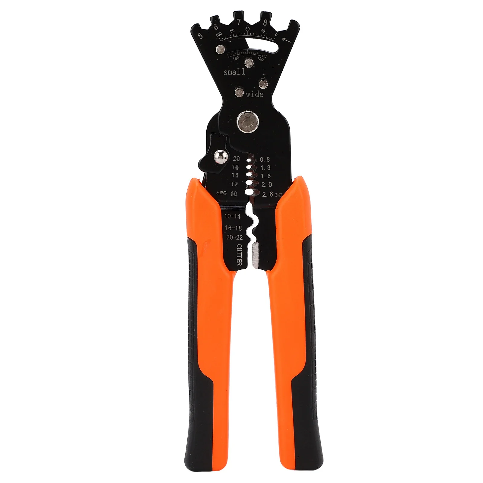 

Multifunctional Wire Stripper High Hardness Chrome Steel Electrician Pliers Terminal 0.8-2.6mm Tool