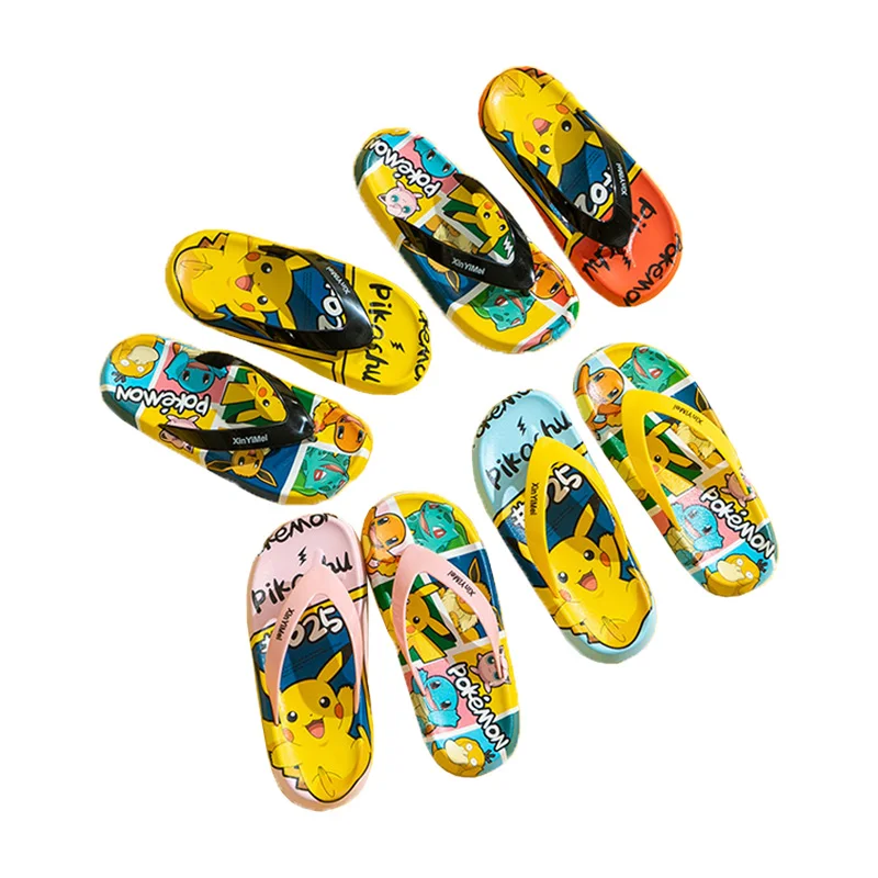 Pokemon Cartoon Anime Pikachu Children's Flip Flops Non Slip Beach Shoes Indoor Home Sandals Summer Slippers Children's Gifts
Pokemon Cartoon Anime Pikachu Children's Flip Flops Non Slip Beach Shoes Indoor Home Sandals Summer Slippers Children's Gifts