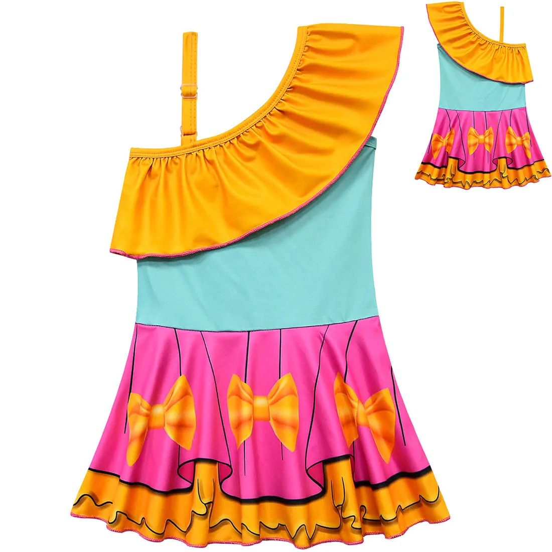 Girls Swimwear New 2022 Sloping Shoulder Ruffle Swimwear Children Swimwear One Piece Kids Beach Wear Swimming Outfit
Girls Swimwear New 2022 Sloping Shoulder Ruffle Swimwear Children Swimwear One Piece Kids Beach Wear Swimming Outfit
