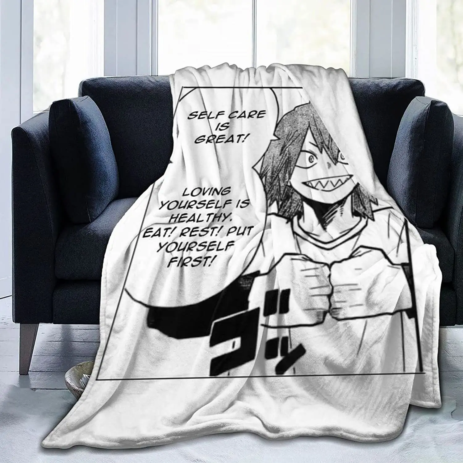 Self Care Kirishima Soft Flannel Blanket Lightweight Fleece Blanket Air Conditioner is Suitable for Bedroom Living Room Sofa
Self Care Kirishima Soft Flannel Blanket Lightweight Fleece Blanket Air Conditioner is Suitable for Bedroom Living Room Sofa