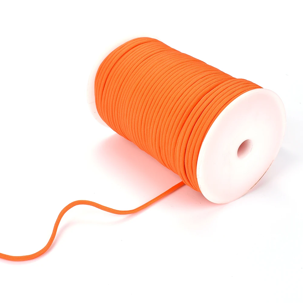 Survival Paracord 100m 4mm 9 Cord 550 Rescue Survival Paracord Lanyard Rope Parachute Cord Outdoor Hiking Equipment
Survival Paracord 100m 4mm 9 Cord 550 Rescue Survival Paracord Lanyard Rope Parachute Cord Outdoor Hiking Equipment