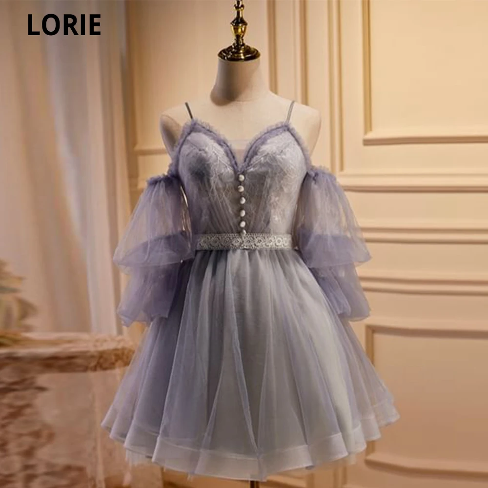 LORIE Sweetheart Lace Tulle Evening Dresses Short Formal Dress Mint A-line Ruffles Evening Gowns Vestidos De Noche Prom Gowns
LORIE Sweetheart Lace Tulle Evening Dresses Short Formal Dress Mint A-line Ruffles Evening Gowns Vestidos De Noche Prom Gowns