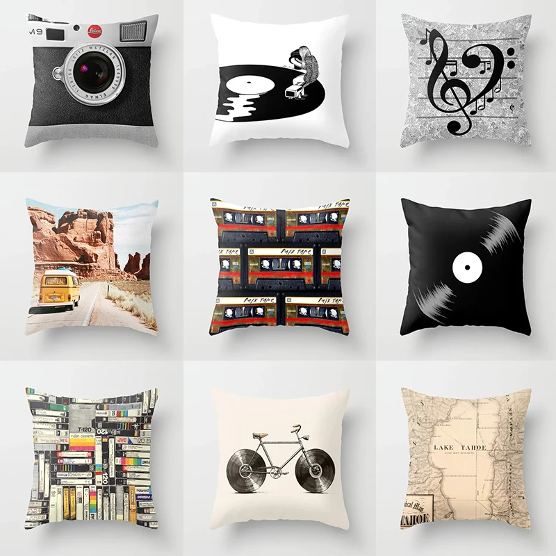 Home Decor Fashion Retro Pillowcase Retro Bike Camera Car Cushion Cover Home Sofa Chair Decor Pillowcase
Home Decor Fashion Retro Pillowcase Retro Bike Camera Car Cushion Cover Home Sofa Chair Decor Pillowcase