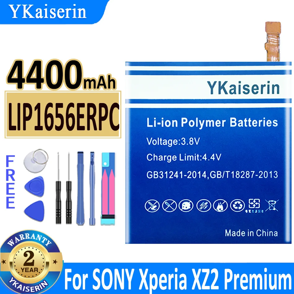 Запасной аккумулятор ykaisin для Sony, для SONY Xperia XZ2 Premium LIP1656ERPC, оригинальный аккумулятор для телефона, батареи 4400 мАч
Запасной аккумулятор ykaisin для Sony, для SONY Xperia XZ2 Premium LIP1656ERPC, оригинальный аккумулятор для телефона, батареи 4400 мАч