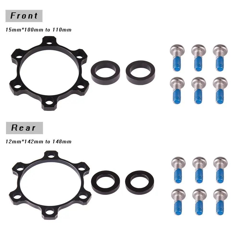 1 SET Bicycle Boost Hub Adapter Change Front 100*15 Turn 110*15 Back 142 Turn 148*12 Bike Conversion Spacer Washer dropshipping
1 SET Bicycle Boost Hub Adapter Change Front 100*15 Turn 110*15 Back 142 Turn 148*12 Bike Conversion Spacer Washer dropshipping
