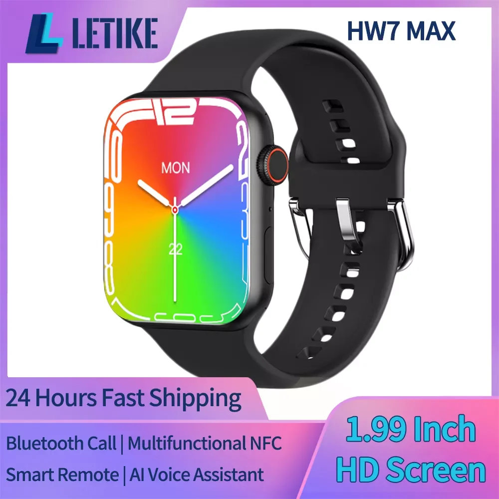 HW7 MAX SmartWatch Smart Watch Men 1.99 Inch HD Screen Bluetooth Call pk HW22 HW37 W37 HW57 pro for Xiaomi Huawei Smart Phone
HW7 MAX SmartWatch Smart Watch Men 1.99 Inch HD Screen Bluetooth Call pk HW22 HW37 W37 HW57 pro for Xiaomi Huawei Smart Phone