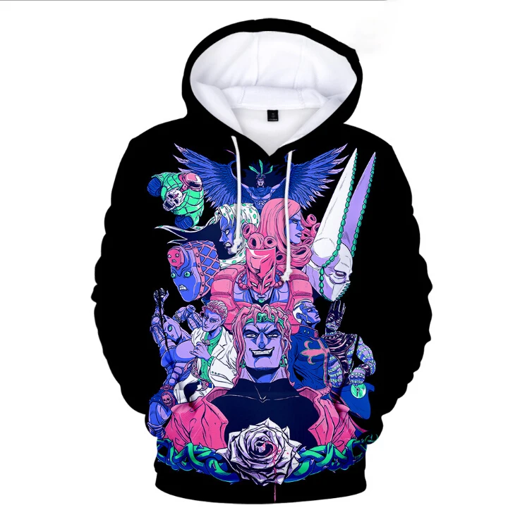Casual White JOJO's fantastic adventure character suit 3D Hoodies men women Hoodie boys girls Autumn 3D JOJO Kids pullovers
Casual White JOJO's fantastic adventure character suit 3D Hoodies men women Hoodie boys girls Autumn 3D JOJO Kids pullovers