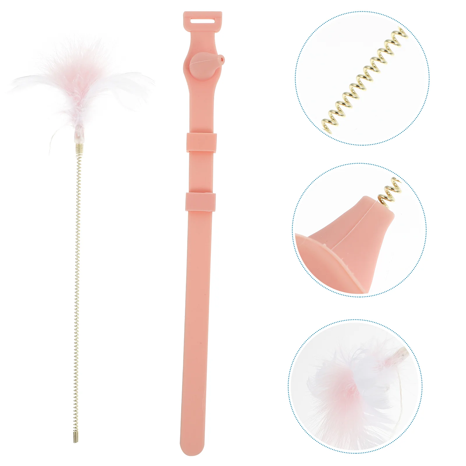 Cat Toy Wand Toys Stick Interactive Rod Teasing Teaser Collar Cats Kitten Indoor Funny Spring Wiggling Artificial Personalized
Cat Toy Wand Toys Stick Interactive Rod Teasing Teaser Collar Cats Kitten Indoor Funny Spring Wiggling Artificial Personalized
