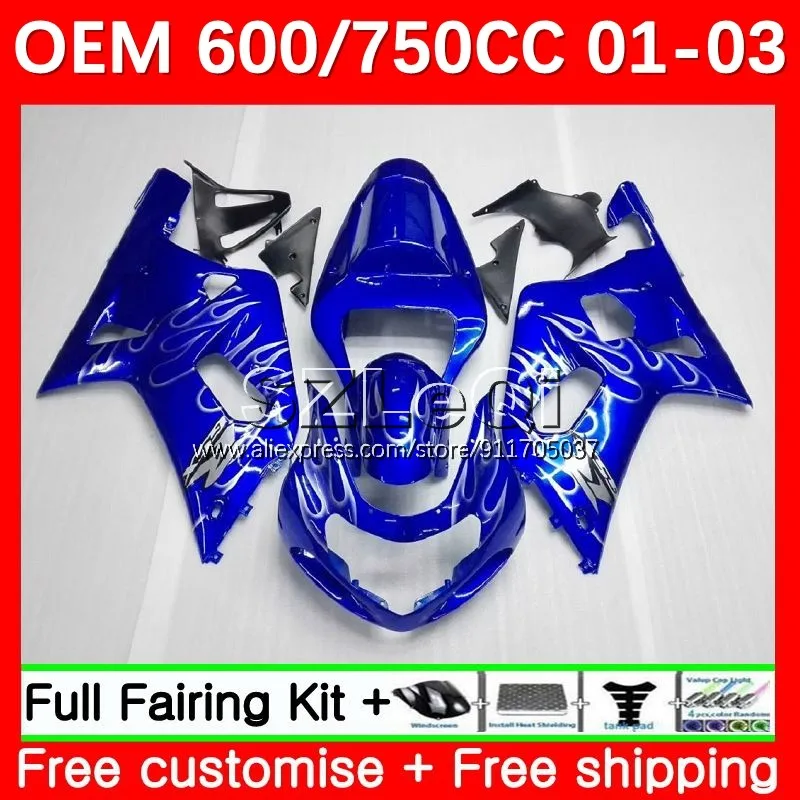 Silver flames Injection For SUZUKI GSXR750 K1 GSXR 750 600 CC GSXR-750 GSXR600 01 02 03 GSX-R600 2001 2002 2003 Fairing 74LQ.11
Silver flames Injection For SUZUKI GSXR750 K1 GSXR 750 600 CC GSXR-750 GSXR600 01 02 03 GSX-R600 2001 2002 2003 Fairing 74LQ.11