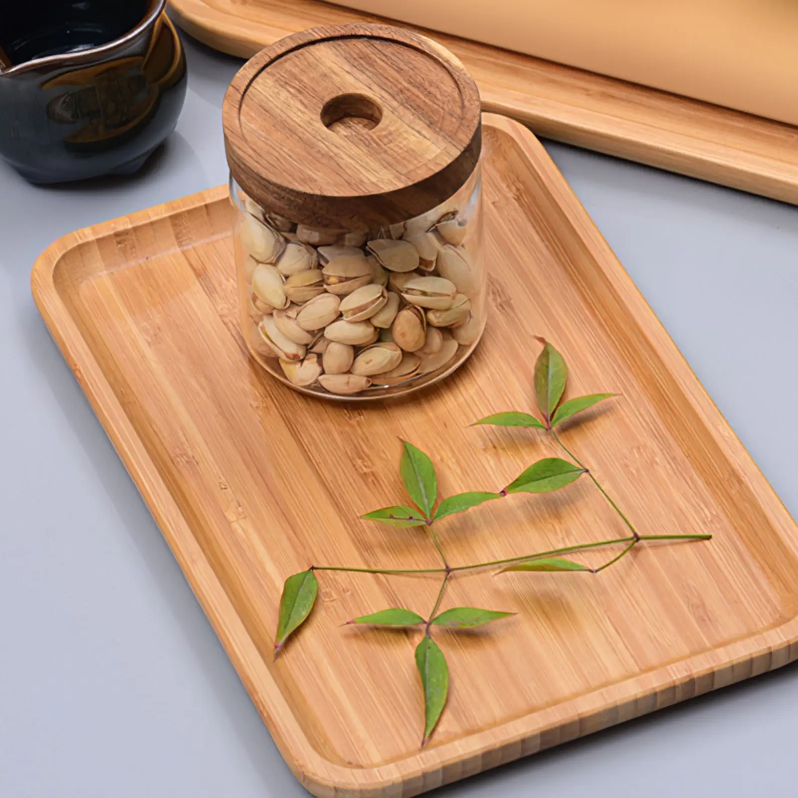 Natural Rectangular Bamboo Dinner Tray Sushi Dessert Fruit Bread Dish Large Capacity Salad Bowl Trays Decorative Plates And Bowl
Natural Rectangular Bamboo Dinner Tray Sushi Dessert Fruit Bread Dish Large Capacity Salad Bowl Trays Decorative Plates And Bowl