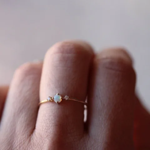 Wedding Anniversary Party Gifts Women Opal Solitaire Sample Ring Rose Gold Color For Women Fine Jewelry
Wedding Anniversary Party Gifts Women Opal Solitaire Sample Ring Rose Gold Color For Women Fine Jewelry