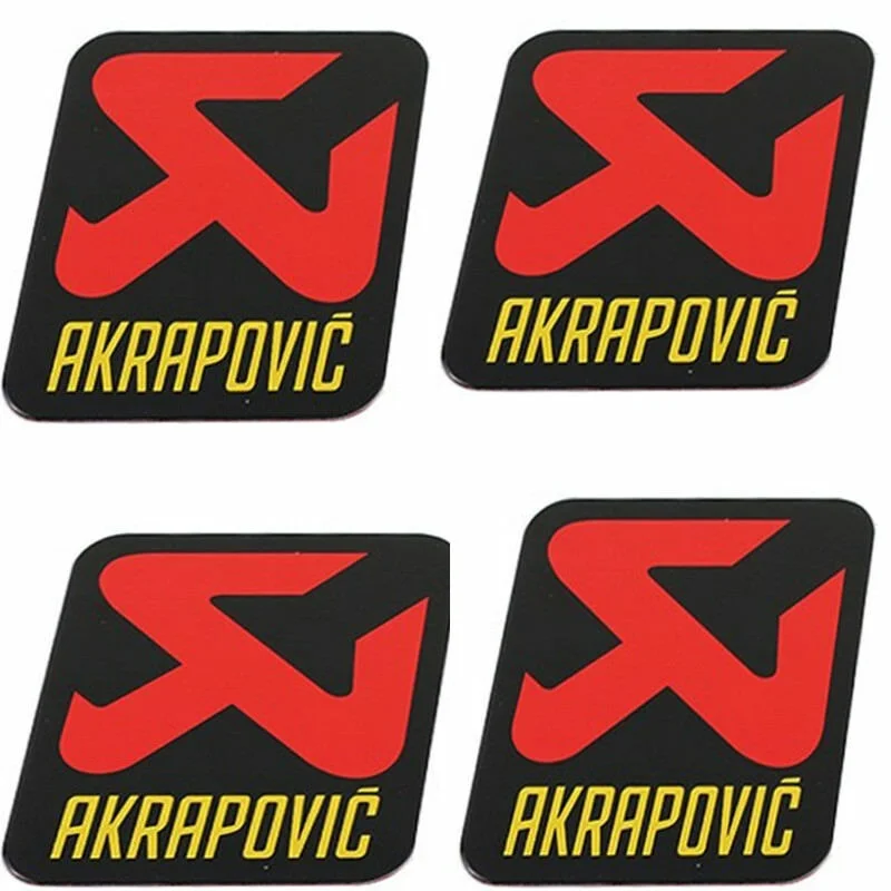 4x AKRAPOVIC Aluminium Heat Proof Exhaust Sticker / Badge / Decal motorcycle car
4x AKRAPOVIC Aluminium Heat Proof Exhaust Sticker / Badge / Decal motorcycle car