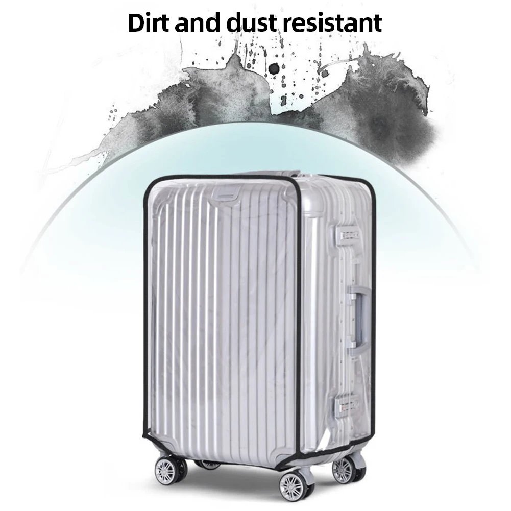 20-30inch Clear Suitcase Cover Protector Transparent Luggage Cover PVC Suitcase Cover Protectors Waterproof for Wheeled Suitcase
20-30inch Clear Suitcase Cover Protector Transparent Luggage Cover PVC Suitcase Cover Protectors Waterproof for Wheeled Suitcase