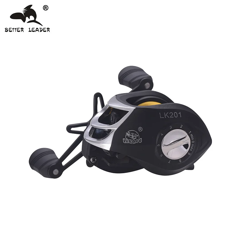 Better Leader Magnetic Brake System 8KG Drag Saltwater Baitcasting Reels 7.2:1 High Speed Black Gold Fishing Wheel
Better Leader Magnetic Brake System 8KG Drag Saltwater Baitcasting Reels 7.2:1 High Speed Black Gold Fishing Wheel