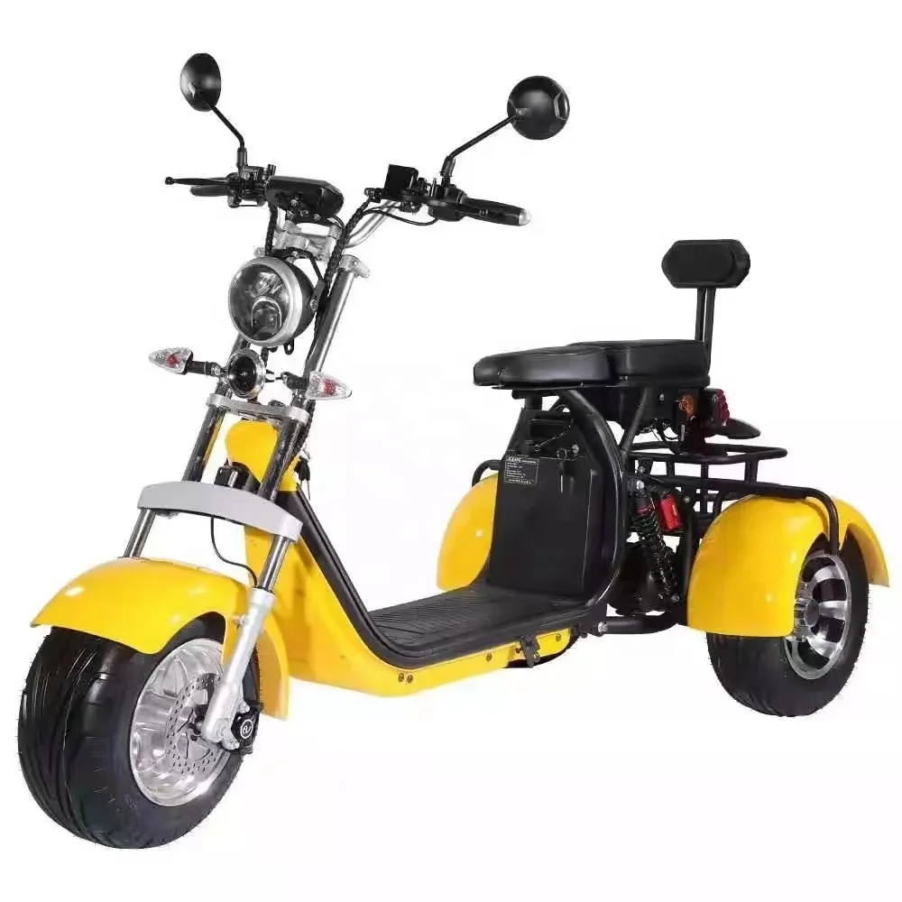 Europe shipping 3 big wheel citycoco scooter 2000W motor double battery 20Ah electric tricycles EEC COC
Europe shipping 3 big wheel citycoco scooter 2000W motor double battery 20Ah electric tricycles EEC COC