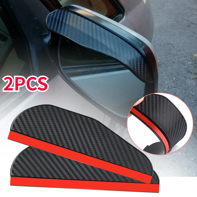 2PCS Carbon Fiber Car Side Rear View Mirror Rain Shield Rearview Mirror Snowproof Rainproof Eyebrow Cover Protector
2PCS Carbon Fiber Car Side Rear View Mirror Rain Shield Rearview Mirror Snowproof Rainproof Eyebrow Cover Protector