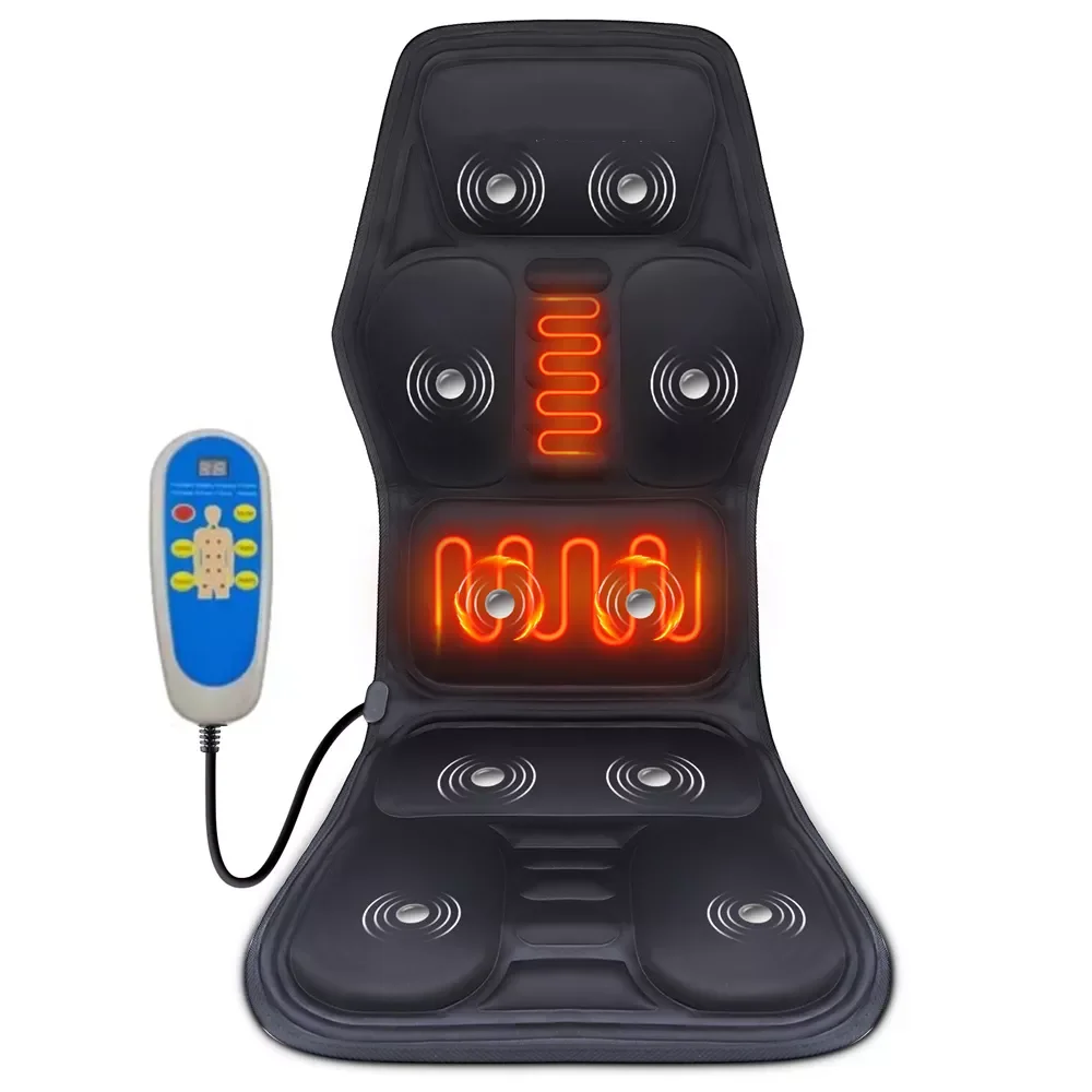 Full Body Heating Massage Seat Cushion Electric Shiatsu Back Neck Shoulder Waist Pain Relief Car Chair Office Massager Pad
Full Body Heating Massage Seat Cushion Electric Shiatsu Back Neck Shoulder Waist Pain Relief Car Chair Office Massager Pad