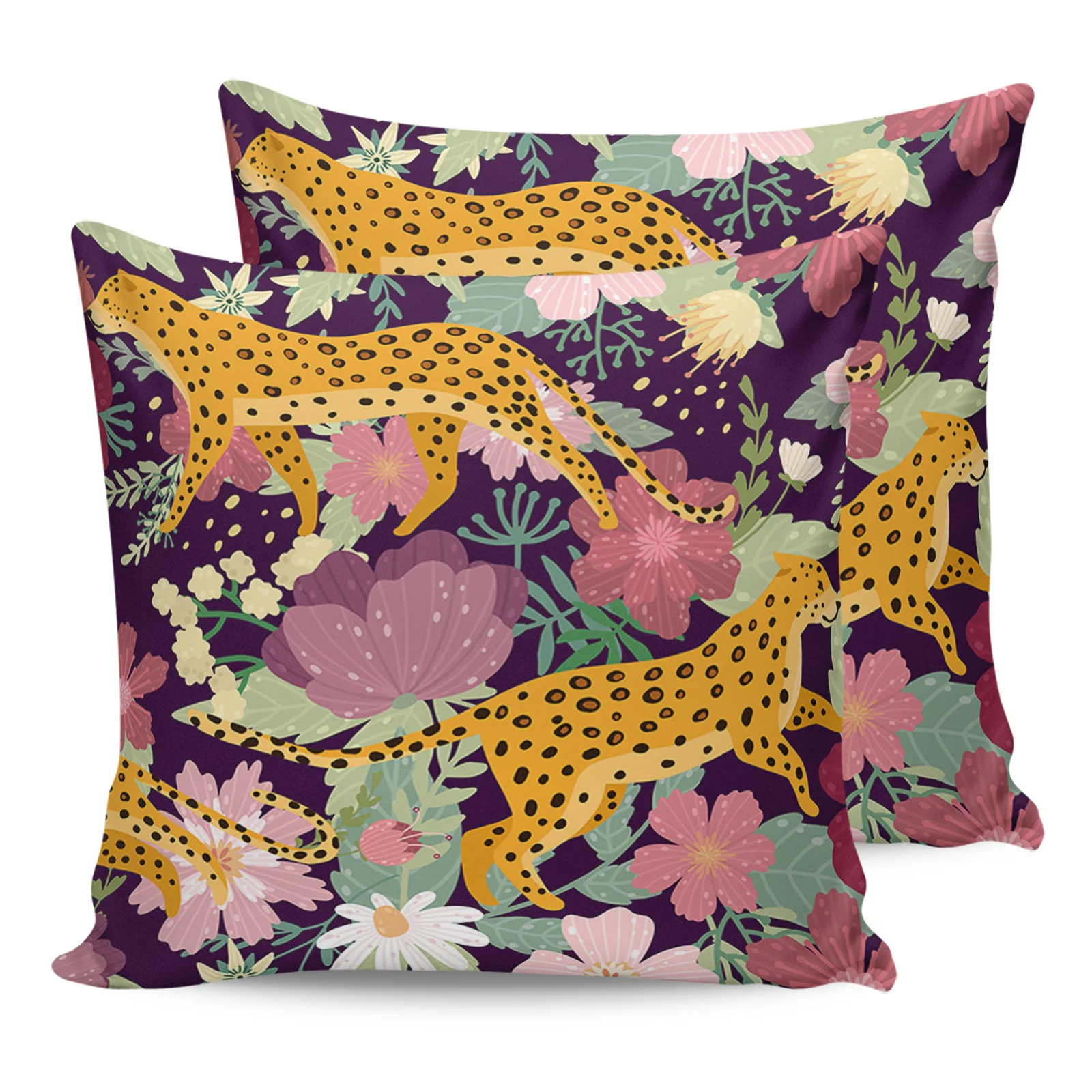 2PC Pillowcase Leopard On Colored Flowers Sofa Cushion Cover Bedding Dakimakura Pillow Cover House Home Decorative Pillow Cases
2PC Pillowcase Leopard On Colored Flowers Sofa Cushion Cover Bedding Dakimakura Pillow Cover House Home Decorative Pillow Cases