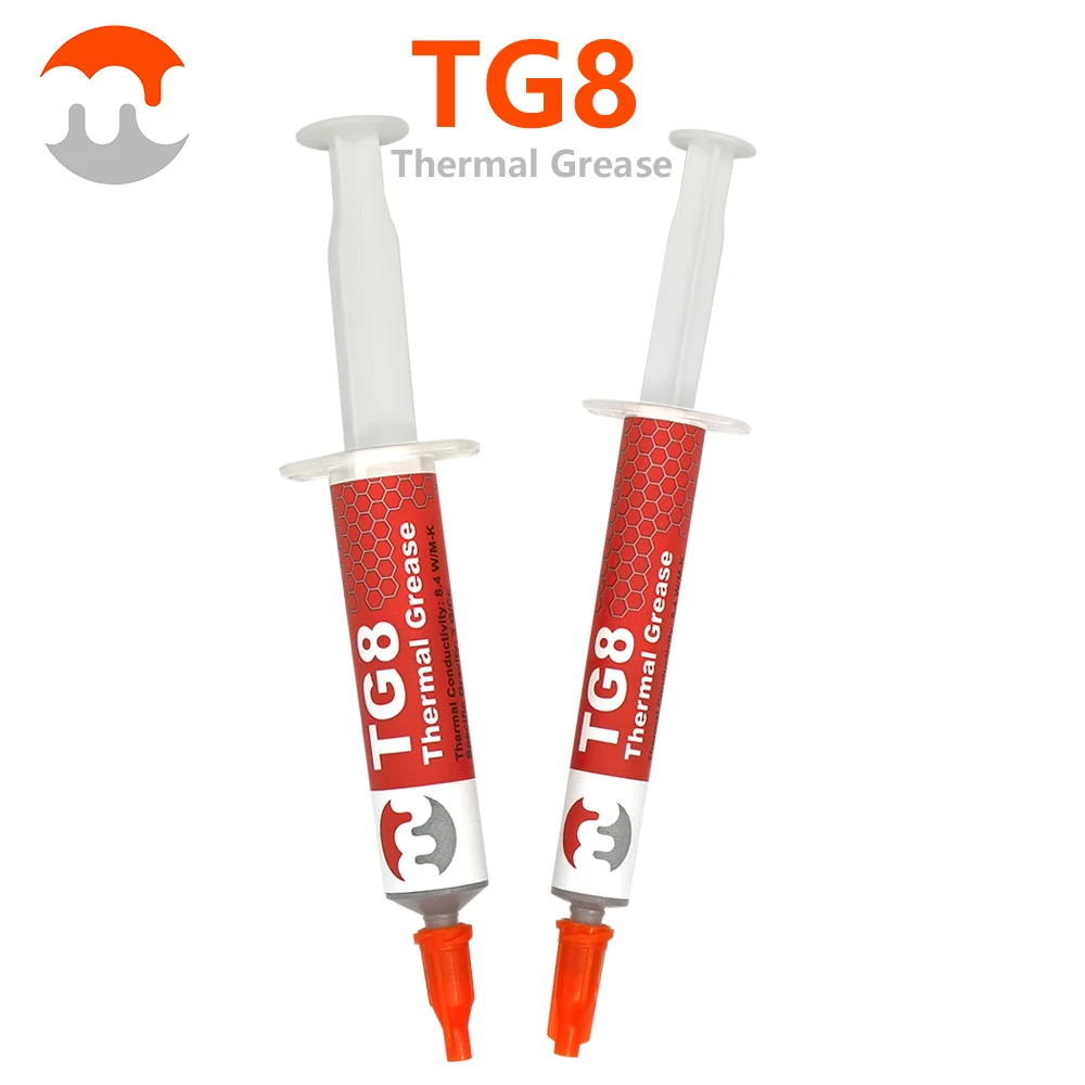Heat Sink Compound 8.4 W/MK Non-conductive Performance Thermal Paste Grease Interface Cooler Material for All Processors
Heat Sink Compound 8.4 W/MK Non-conductive Performance Thermal Paste Grease Interface Cooler Material for All Processors