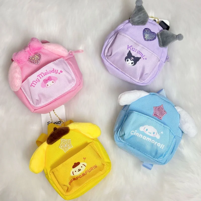 Kawaii Sanrio Plush Toys Cute Kuromi My Melody Cinnamoroll Cartoon Mini Wrist Bag Headphone Bag Zero Wallet Toy for Girls Gift
Kawaii Sanrio Plush Toys Cute Kuromi My Melody Cinnamoroll Cartoon Mini Wrist Bag Headphone Bag Zero Wallet Toy for Girls Gift