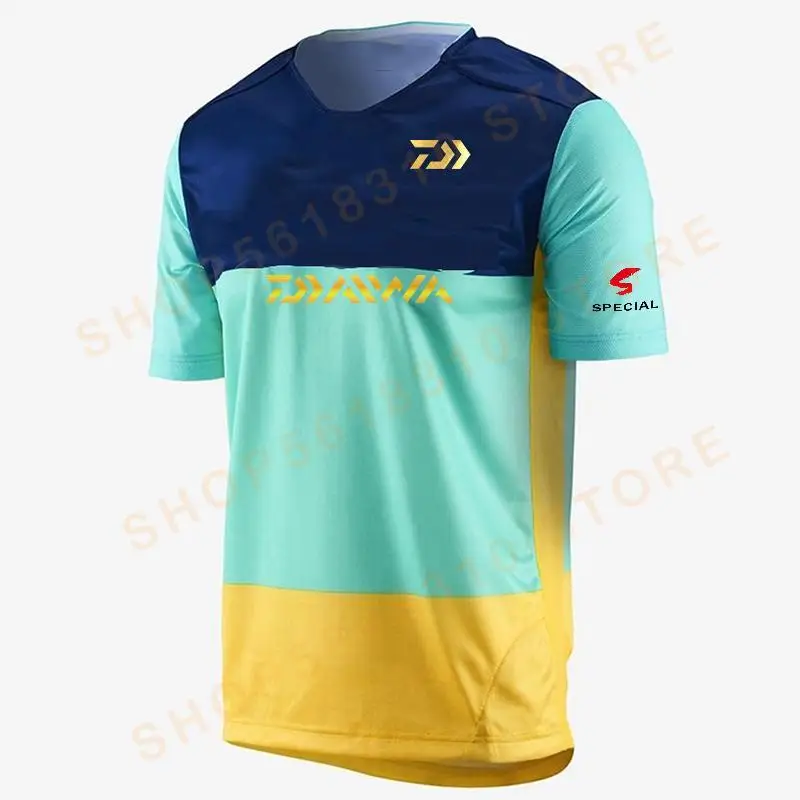 2022 NEW DAIWA Fishing Clothing Short Sleeve Summer Fish Prints Fishing Shirt Breathable Quick Drying Clothes XXS-5XL Large S
2022 NEW DAIWA Fishing Clothing Short Sleeve Summer Fish Prints Fishing Shirt Breathable Quick Drying Clothes XXS-5XL Large S