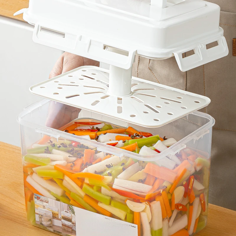 Household Pressurized Pickle Machine Stain Kimchi Jar Stain Box Passion Fruit Pickles Earthen Jar Pickled
Household Pressurized Pickle Machine Stain Kimchi Jar Stain Box Passion Fruit Pickles Earthen Jar Pickled