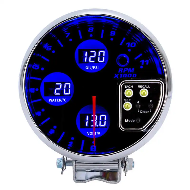 Voltage Gauge 4 In1 Gauge Blue with High Performance for Car
Voltage Gauge 4 In1 Gauge Blue with High Performance for Car