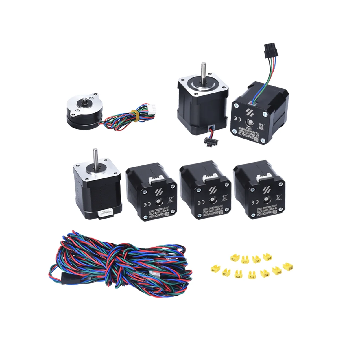 Набор двигателей LDO Voron V2.4 RevC 1,8 ° NEMA17, шаговый двигатель 180 °C, аксессуары для 3D принтера Voron V1 и 2
Набор двигателей LDO Voron V2.4 RevC 1,8 ° NEMA17, шаговый двигатель 180 °C, аксессуары для 3D принтера Voron V1 и 2