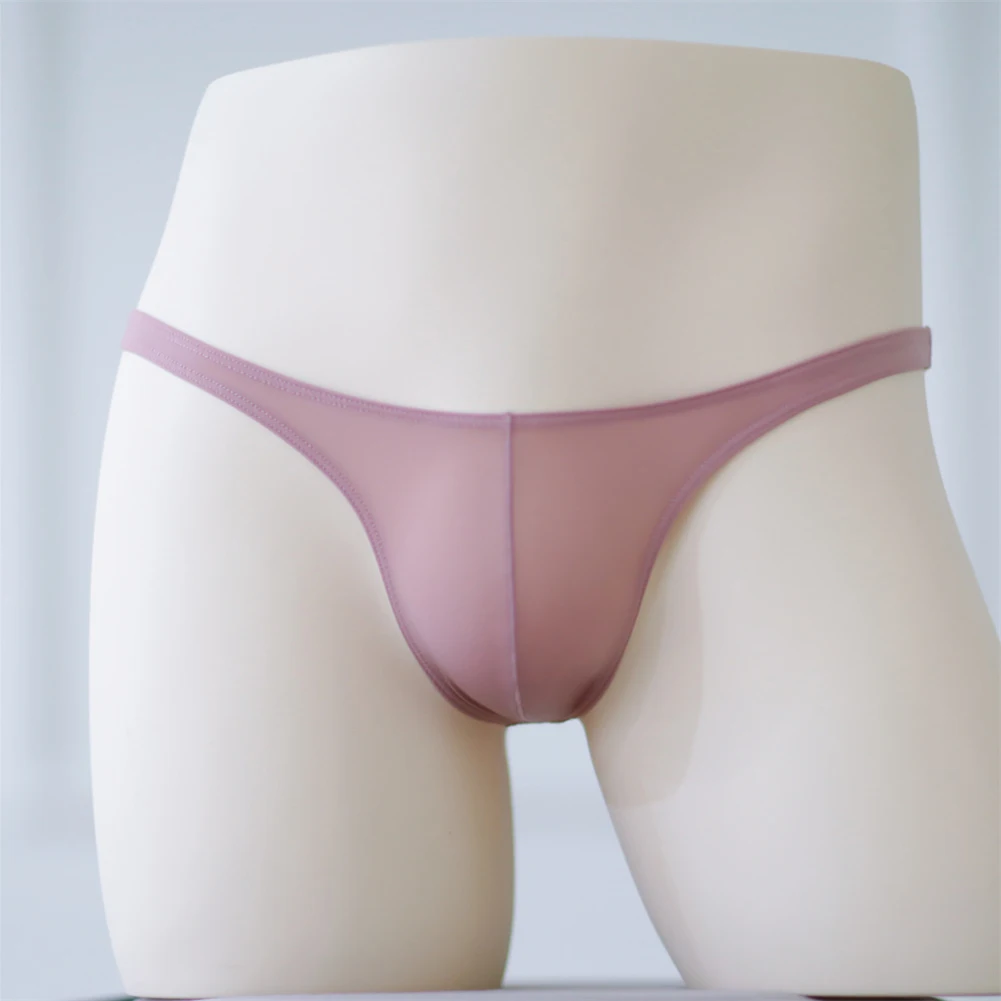 Mens Sexy Underwear Briefs Ice Silk Bikini Low-Rise Underpants See-through Ultra-thin Breathable Boxer Shorts And Underpants
Mens Sexy Underwear Briefs Ice Silk Bikini Low-Rise Underpants See-through Ultra-thin Breathable Boxer Shorts And Underpants