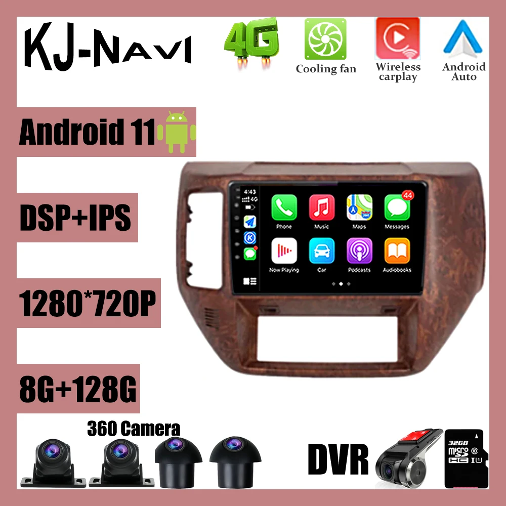 4G LTE 8G+128G Android 11.0 Carplay Auto Radio Stereo-Player Multimedia GPS Navigation For Nissan Patrol V 5 Y61 2004 - 2021
4G LTE 8G+128G Android 11.0 Carplay Auto Radio Stereo-Player Multimedia GPS Navigation For Nissan Patrol V 5 Y61 2004 - 2021