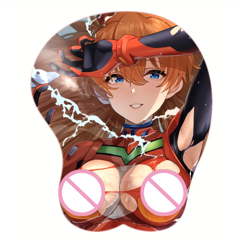 Evangelion 00/02/08 Asuka Rei Mari Sexy Big Oppai Mousepad Cute Manga Kawaii 3D gamer Mouse Pad with Wrist Rest Silicone Gel
Evangelion 00/02/08 Asuka Rei Mari Sexy Big Oppai Mousepad Cute Manga Kawaii 3D gamer Mouse Pad with Wrist Rest Silicone Gel