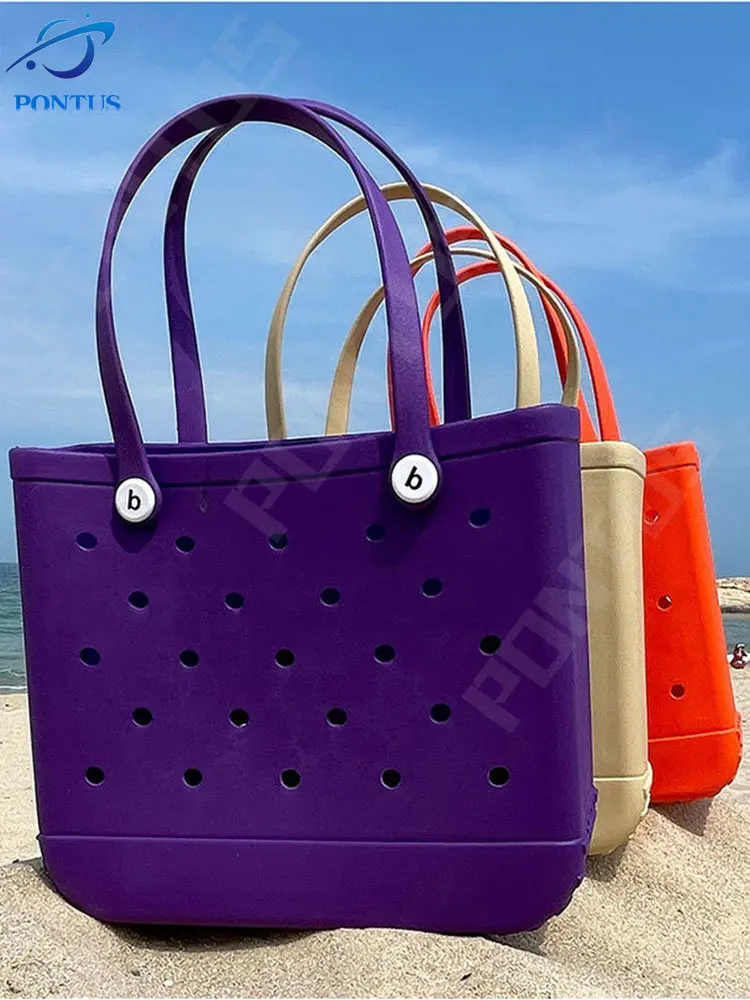 EVA Basket Multi Holes Beach Bag Fashion Storage Bag Washable Tote Picnic Shopping Bags Portable Travel Bags Women Outdoor Sport
EVA Basket Multi Holes Beach Bag Fashion Storage Bag Washable Tote Picnic Shopping Bags Portable Travel Bags Women Outdoor Sport
