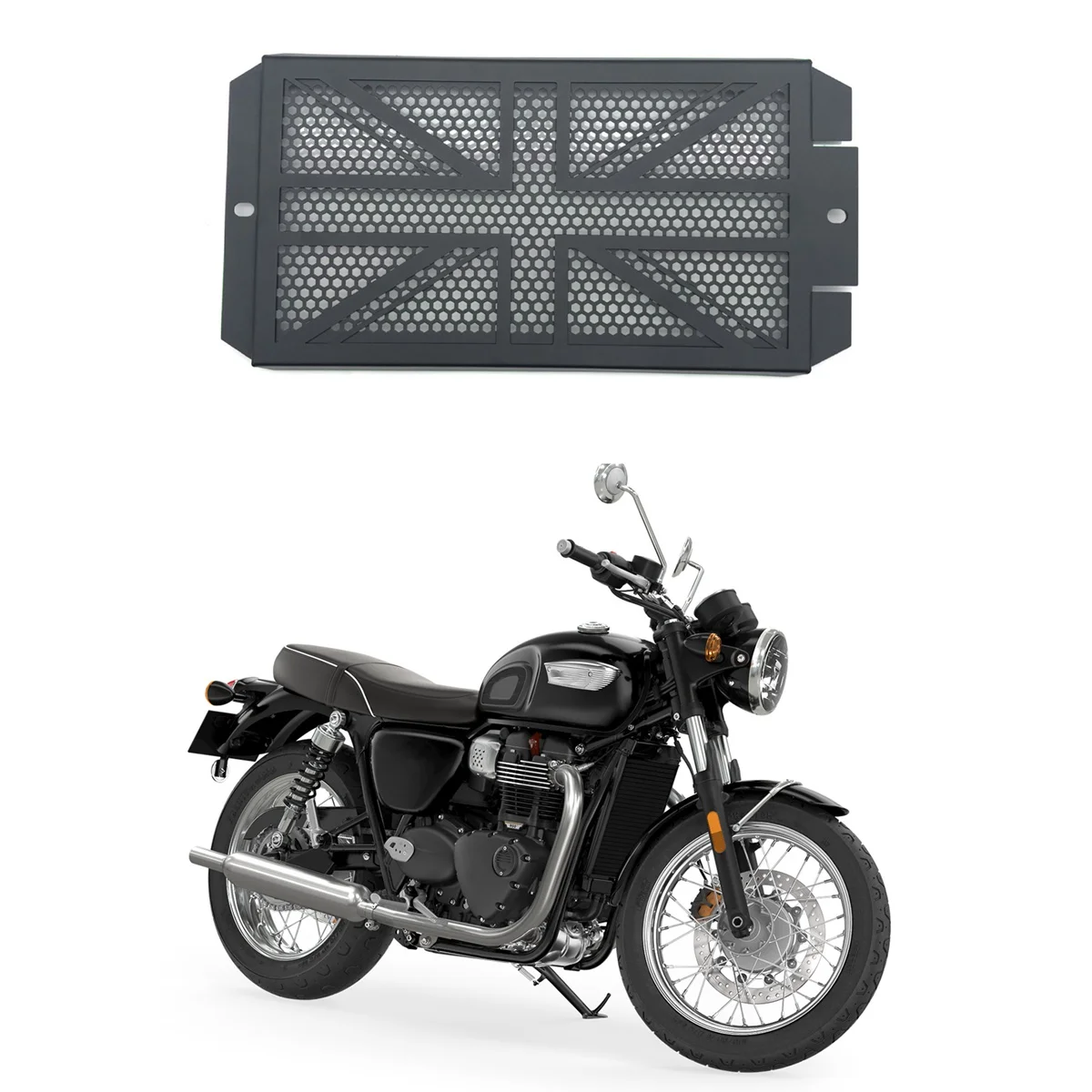 Защитная решетка радиатора мотоцикла, решетка радиатора для Triumph Bonneville T100 T120 Bobber Street Scrambler
Защитная решетка радиатора мотоцикла, решетка радиатора для Triumph Bonneville T100 T120 Bobber Street Scrambler