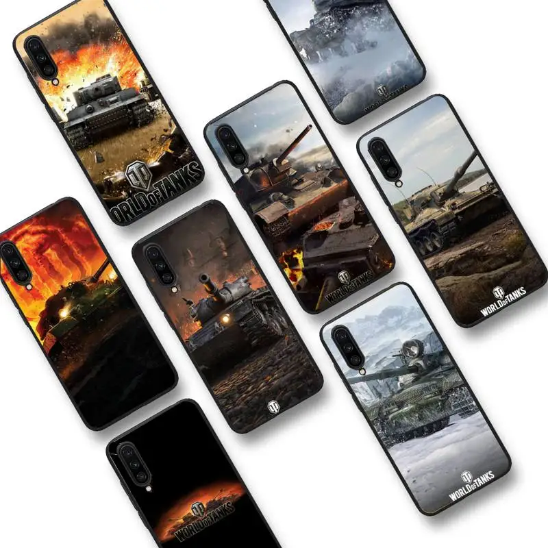 

TOPLBPCS World of tanks Phone Case for Samsung S20 lite S21 S10 S9 plus for Redmi Note8 9pro for Huawei Y6 cover