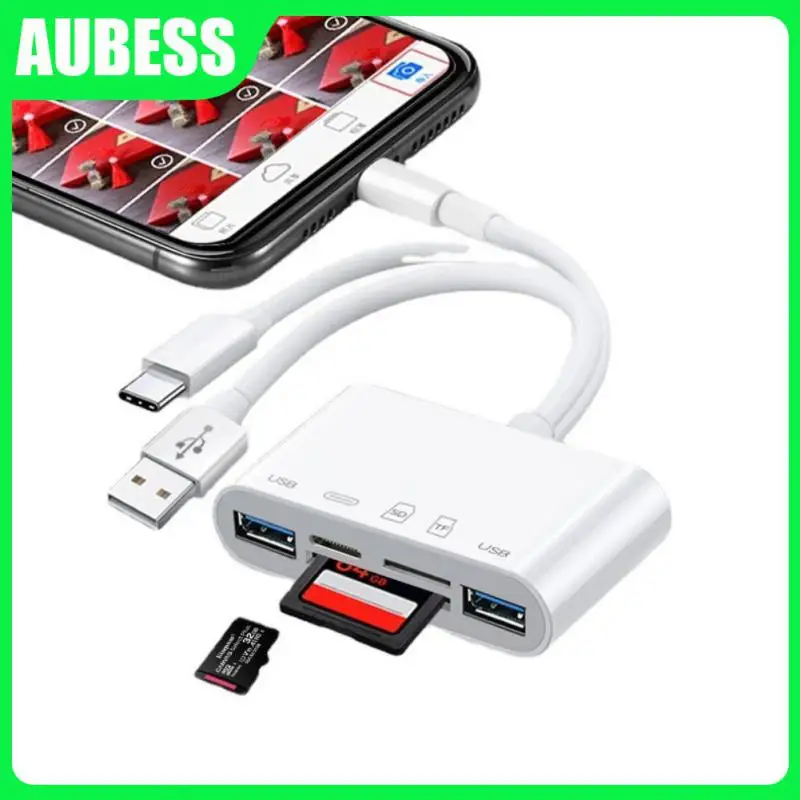 Portable Multi-function Type-c Docking Station Usb Multiport Hub Usb-c Hub With Sd / Tf Card Reader Otg Usb Adapter Universal
Portable Multi-function Type-c Docking Station Usb Multiport Hub Usb-c Hub With Sd / Tf Card Reader Otg Usb Adapter Universal